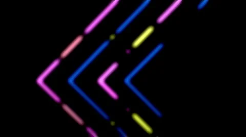 Colored Diagonal Lines 動画素材 1052626