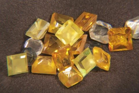 Colored diamonds 002 Stock Photos