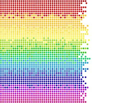 Colored dots Stock Illustration