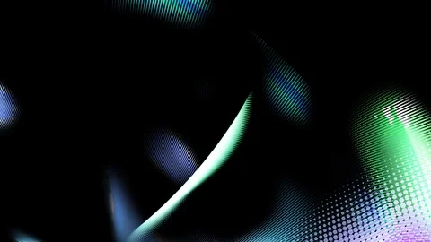 Colored Dots Pattern Looping Seamlessly Like Flowing Information Field Stock Footage 116722267