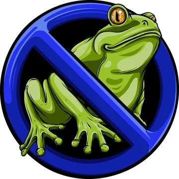 Colored draw of frog vector illustration design Stock Illustration