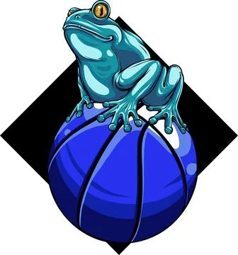 Colored draw of frog vector illustration design Stock Illustration