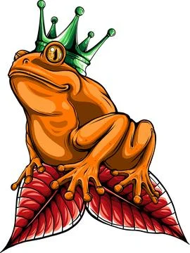 Colored draw of frog vector illustration design 스톡 일러스트