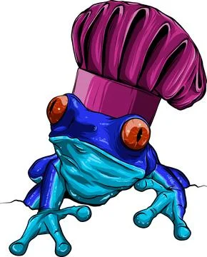 Colored draw of frog vector illustration design Stock Illustration