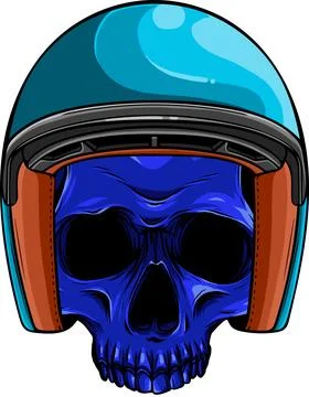 Colored draw of human skull vector illustration design Illustrazione stock