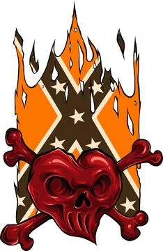 Colored draw of human skull vector illustration design Illustrazione stock