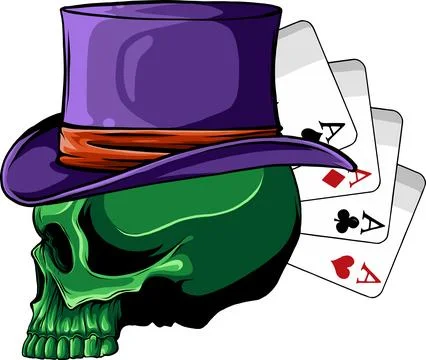 Colored draw of human skull vector illustration design Stockillustratie