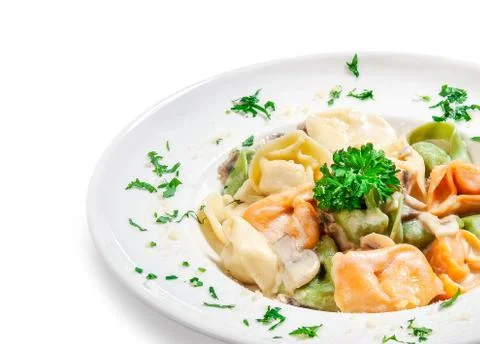 Colored dumplings Foto stock