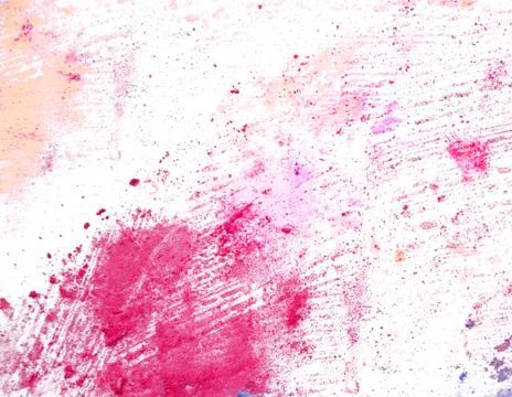 Colored dust on white background Stock Photos