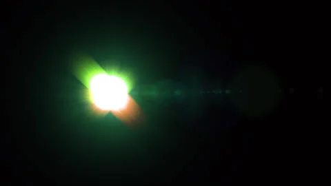 Colored edge, large, left to right, moving Light, point, moving, star-like, Vídeo Stock 320146019