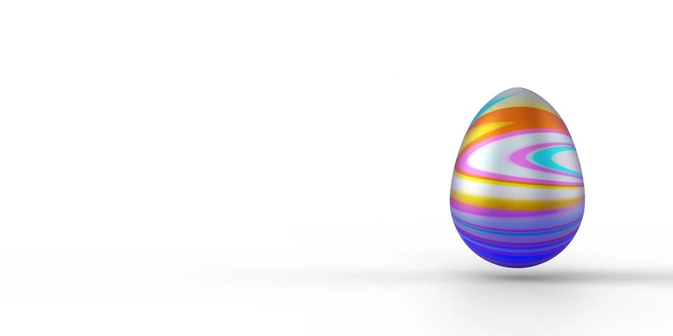 Colored egg Stock Illustration