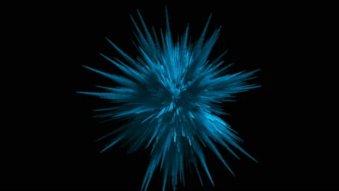 Colored explosion of smoke Stock Footage 88330791