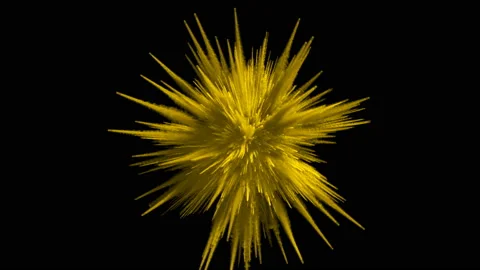 Colored explosion of smoke Stock Footage 88390198