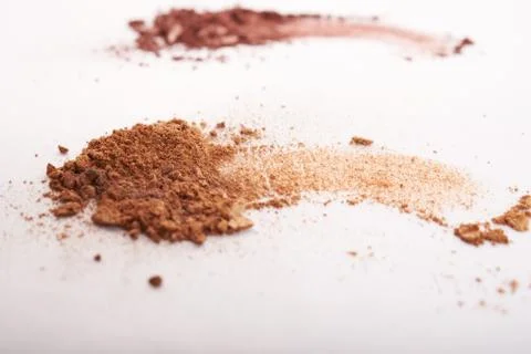 Colored eye shadow Stock Photos