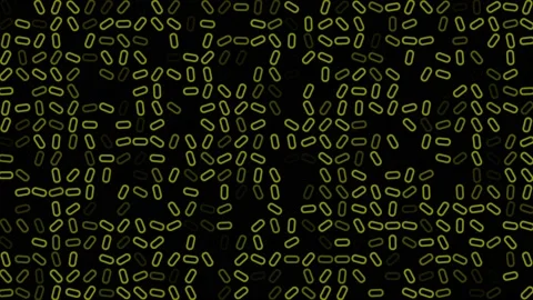 Colored flashing rotating Zeros on black bg. Abstract festive background for Stock Footage 237424326