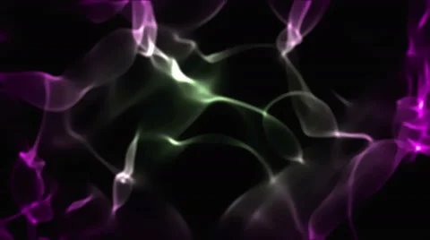 Colored Flickering Water Caustics Electric Lines Floawing Background Stock Footage 64733752