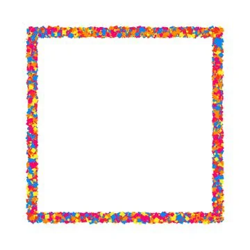 Colored frame. 스톡 일러스트