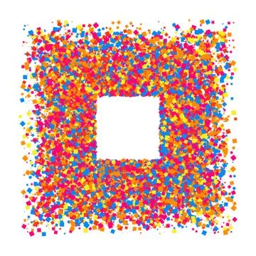 Colored frame. 스톡 일러스트