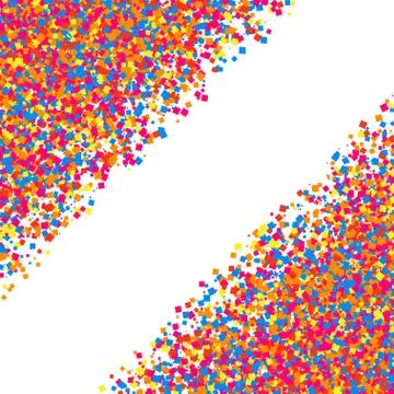 Colored frame. Stock Illustration