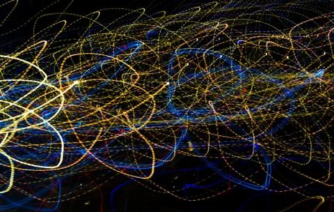 Colored Freezelight Background Stock Photos