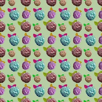 Colored fruit Stock Illustration