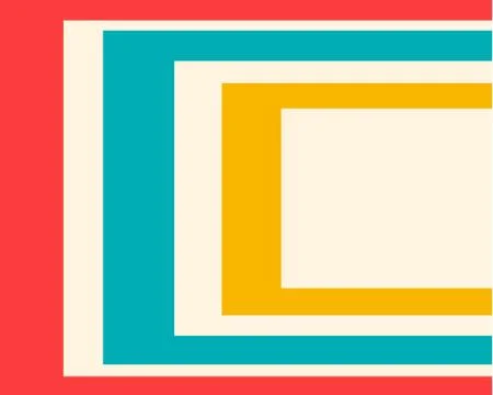 Colored geometric background consisting of many rectangles Stock Illustration