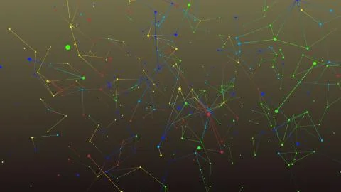 Colored geometry abstract background Stock Illustration