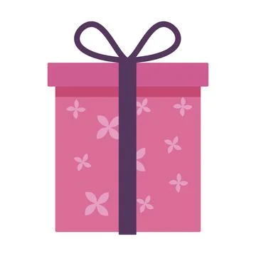 Colored Gift Box Stock Illustration
