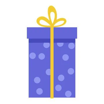 Colored Gift Box Stock Illustration