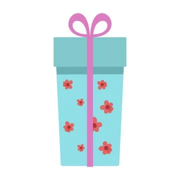 Colored Gift Box Stock Illustration