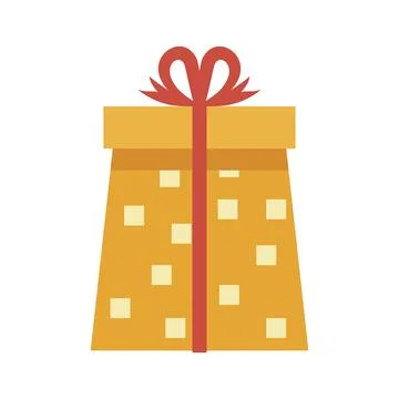 Colored Gift Box Stock Illustration
