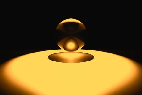 Colored glass balls Stock Illustration