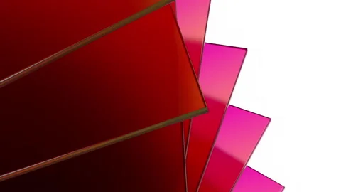 Colored glass slides 5 Video stock 169552553