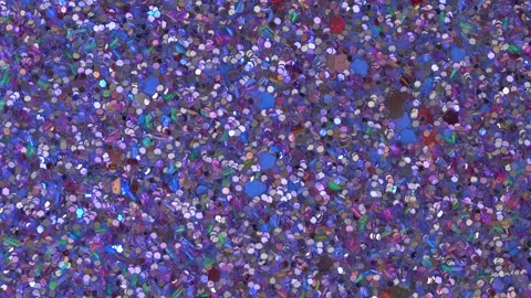 Colored glass splinters Video stock 220117405