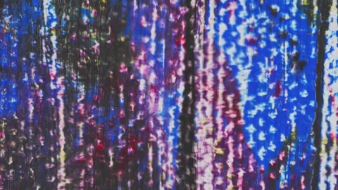 Colored glitch. It's like abstract digital painting Vídeos de archivo 262550239