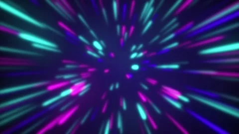 Colored Glow lines looping background Stock Footage 168402878