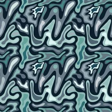 Colored graffiti seamless texture vector illustration Illustrazione stock