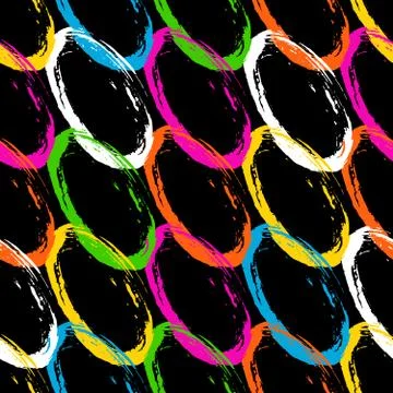 Colored graffiti seamless texture vector illustration 스톡 일러스트