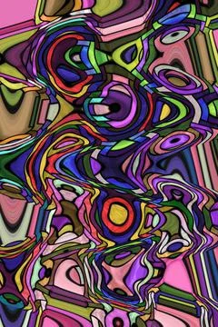 Colored graphic elements. dynamic lines. Gradient banners with smooth liquid  Illustrazione stock