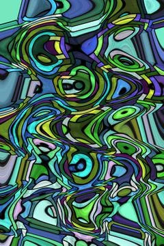 Colored graphic elements. dynamic lines. Gradient banners with smooth liquid  Illustrazione stock