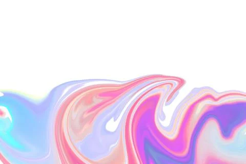 Colored graphic elements. Dynamic lines. Gradient banners with flowing liquid Stock Illustration