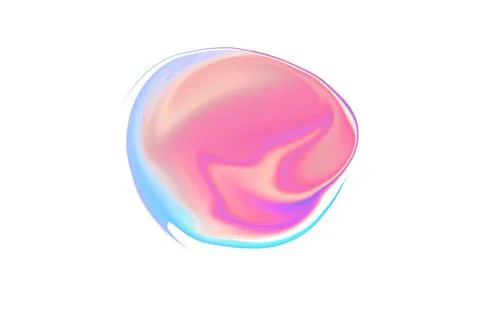 Colored graphic elements. Dynamic lines. Gradient banners with flowing liquid Stock Illustration