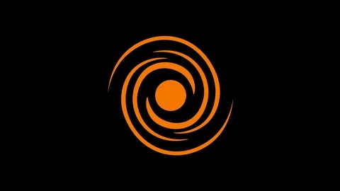 Colored graphic object on background with stroboscopic and hypnotic effect. Stock Footage 122812780