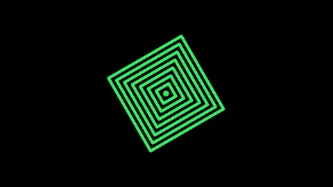 Colored graphic object on background with stroboscopic and hypnotic effect. Stock Footage 123208621