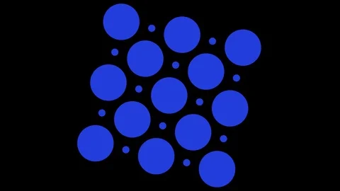 Colored graphic object on background with stroboscopic and hypnotic effect. Stock Footage 123337981