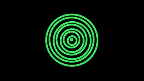 Colored graphic object on background with stroboscopic and hypnotic effect. Stock Footage 123489738
