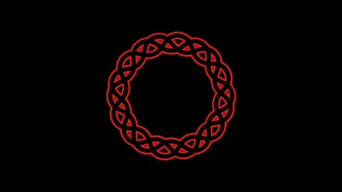 Colored graphic object on background with stroboscopic and hypnotic effect. Stock Footage 123631612