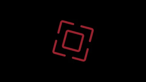 Colored graphic object on background with stroboscopic and hypnotic effect. Stock Footage 124116276