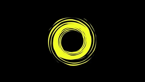 Colored graphic object on background with stroboscopic and hypnotic effect. Stock Footage 124475137