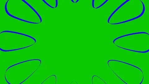Colored graphic object on background with stroboscopic and hypnotic effect. Stock Footage 124695180